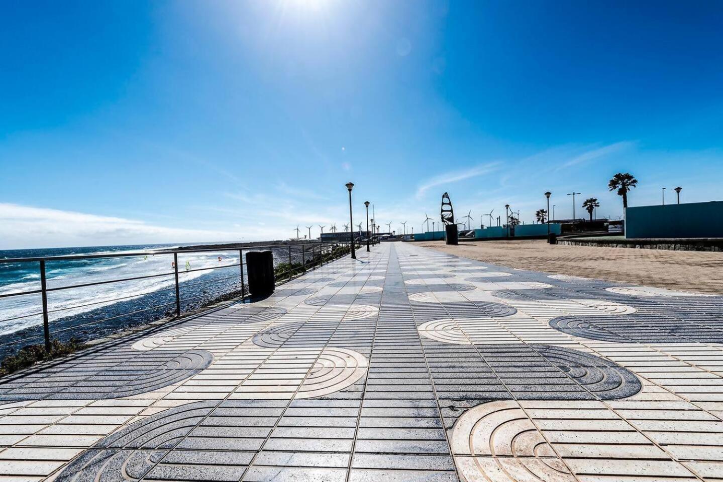 Playa Azul Amplio Y Luminoso Con Vistas Al Mar Apartman Pozo Izquierdo Kültér fotó