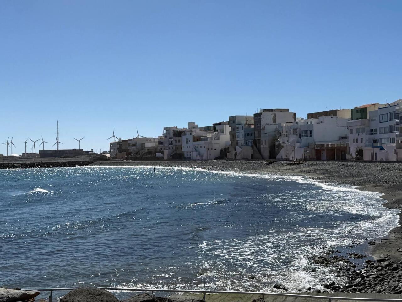 Playa Azul Amplio Y Luminoso Con Vistas Al Mar Apartman Pozo Izquierdo Kültér fotó