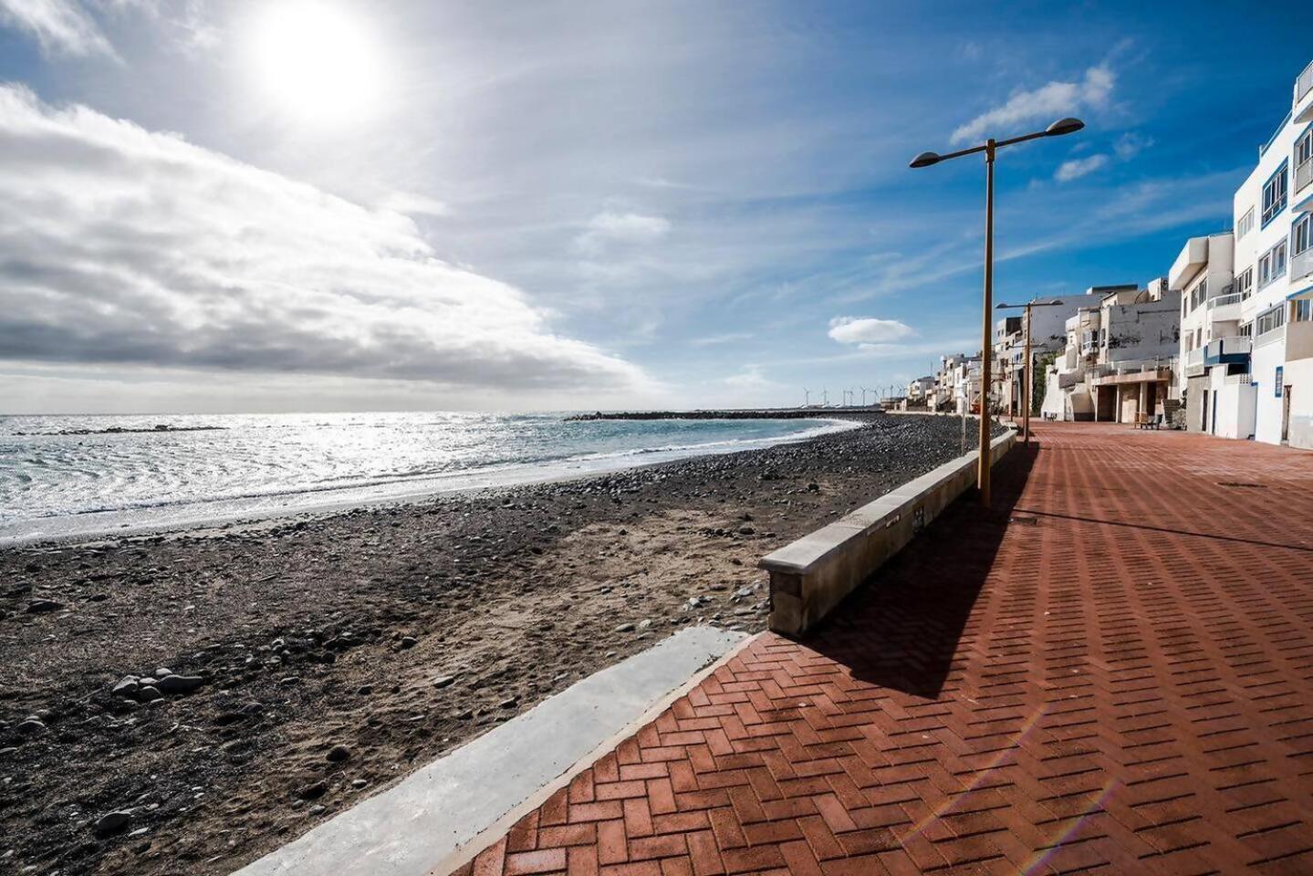Playa Azul Amplio Y Luminoso Con Vistas Al Mar Apartman Pozo Izquierdo Kültér fotó